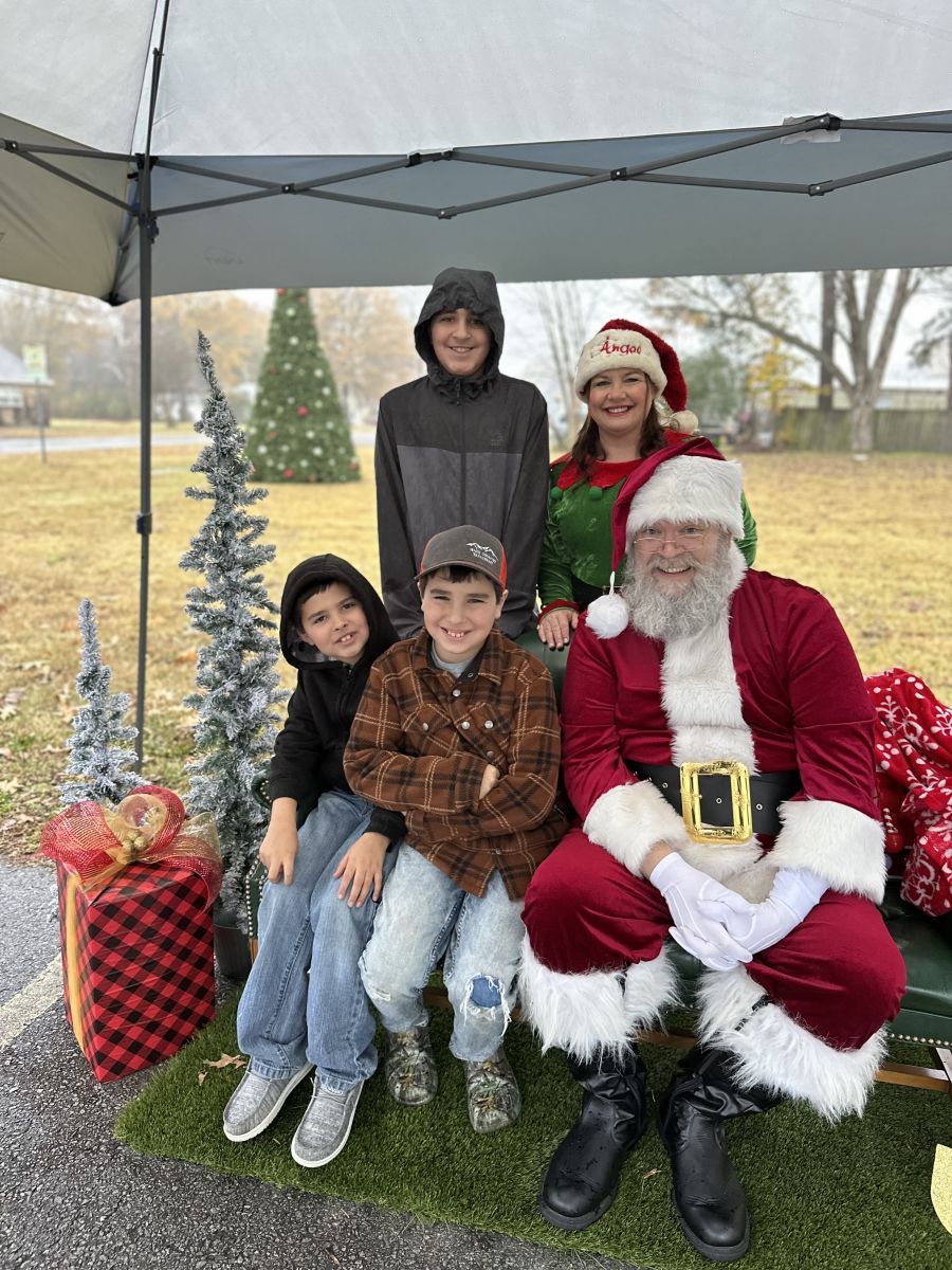 Visting with Santa