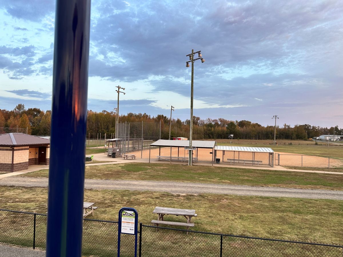 View of 300' Field 1 from the playground